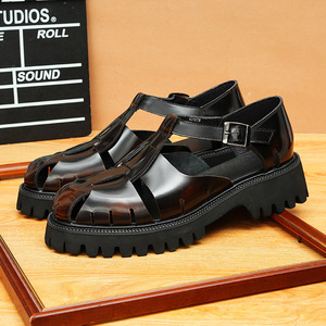 Zapatos de vestir formales de alta calidad con costuras Goodyear para bodas y negocios, diseñados por un diseñador de moda. - Product Image 4