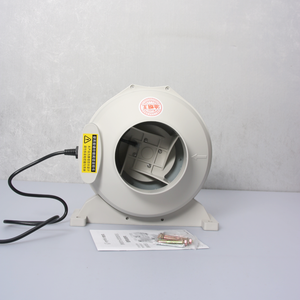 <span class=keywords><strong>6</strong></span> inch 150mm 650m³/h industriële inline centrifugaal kanaalventilator PVC hoge luchtstroom voor HVAC - Product Image 2