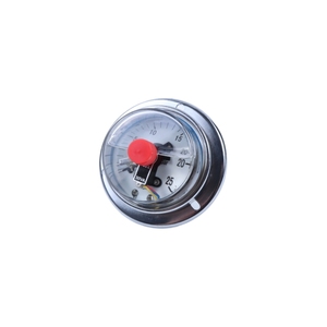 YNXC60ZT 25bar Exacte roestvrijstalen vloeistofgevulde axiale schokabsorberende drukmeter voor luchttesten - Product Image 3