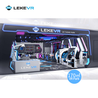 LEKE VR Attraction Business Set Réalité virtuelle Parc de divertissement pour enfants Motion Game Room Multiplayer VR Simulator Machine