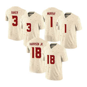 2025 नई प्रतिद्वंद्विता ने अमेरिकी फुटबॉल जर्सी 18 मार्विन हैरिसन जूनियर 18 मार्विन हार्सन जूनियर 1 केलर मुरे 3 बुडा बेकर - Product Image 6