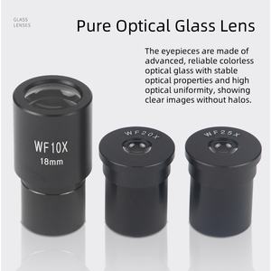 Oculaire optique haute définition à grand champ pour <span class=keywords><strong>microscope</strong></span> biologique avec personnalisation OEM grossissements en verre optique 5X-25X - Product Image 3