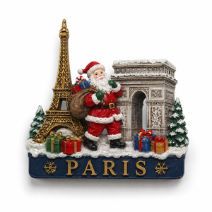 Imán de Resina 3D Personalizado de París, Recuerdo de <span class=keywords><strong>la</strong></span> Torre Eiffel, Imán para Refrigerador, Regalo Turístico al por Mayor - Product Image 1