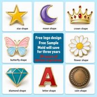 Épingles Personnalisées en Émail Dur ou Souple avec Logo Métallique, pour Chapeaux et Clubs (OEM)