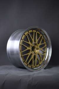 Pengzhen ล้อแม็กแบบ2ชิ้นสีทอง<span class=keywords><strong>18</strong></span> 19 20 21นิ้ว5X120 5X112 5X130 5x108สำหรับ BMW G30 G20 Porsche 992 - Product Image 3