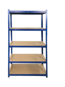 Estanterías de Almacenamiento Ajustables de 5 Niveles, Resistentes, sin Pernos, de Hierro y Acero, para Garaje y Paletas - Product Image 6