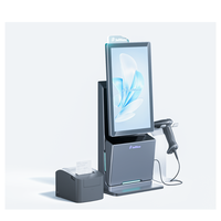 Machine libre-service à écran tactile de 15.6 pouces Fabricant de terminaux de paiement de bureau pour restaurants Kiosque de commande libre-service pour points de vente
