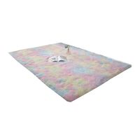 Tapis moelleux et shaggy pour salon, grands tapis modernes en peluche pour intérieur, tapis antidérapant et duveteux pour chambre à coucher
