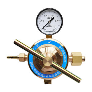 Régulateurs de pression de pipeline d'oxygène tout en cuivre Hengxin Factory, stabilisateurs d'argon, de propane, d'acétylène et d'azote, pression d'azote - Product Image 1