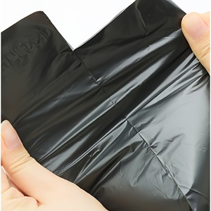 Sac d'emballage express Changyuan, 100% matière pure, auto-adhésif, noir, pour vêtements, chaussures, logistique e-commerce - Product Image 2