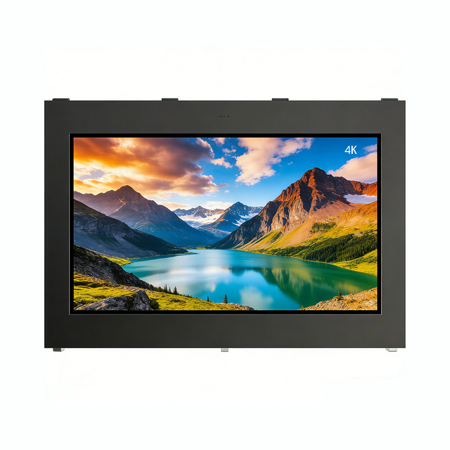 65" Outdoor Advertising TV IP65 Waterproof Wall Mounted 4K Android 11-24/7 Operation for Commercial Use IPS Panel Adobe RGB 98%