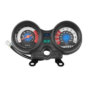 แผงหน้าปัดรถสามล้อไฟฟ้า 48V 60V 72V มาตรวัดความเร็ว จอแสดงผลระดับแบตเตอรี่ พลาสติกสีดำ สำหรับเปลี่ยนซ่อม - Product Image 1