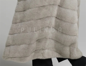 Gilet <span class=keywords><strong>in</strong></span> Pelliccia di <span class=keywords><strong>Visone</strong></span> Argento Blu a Lunghezza Intera, Lussuoso Gilet <span class=keywords><strong>in</strong></span> Pelliccia di <span class=keywords><strong>Visone</strong></span> Grigio Senza Maniche per Donna, Cappotto <span class=keywords><strong>in</strong></span> <span class=keywords><strong>Visone</strong></span> con Scollo a V per Interni Invernali - Product Image 5