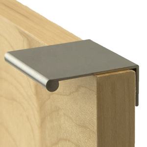 เงินและแปรงสแตนเลสอลูมิเนียมประตูตู้ดึงขอบจับ50มม. 2นิ้ว - Product Image 1