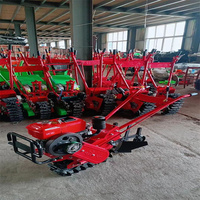 Cultivador de Cadena de Rodillos Traseros, Tractor de Mano Agrícola, Manual, para Jardín, Motor de 7 y 8 Caballos de Fuerza Incluido, 80