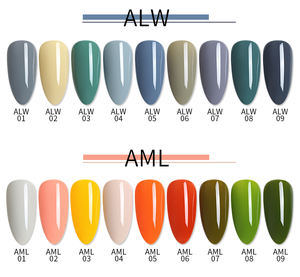 AS vente en gros, Collection de 9 couleurs, <span class=keywords><strong>Gel</strong></span> de laque, vernis à <span class=keywords><strong>Gel</strong></span> à Pigment élevé, Logo personnalisé, Nail Art professionnel Uv Led, vernis à <span class=keywords><strong>Gel</strong></span> - Product Image 6