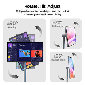 ポータブルテレビ スマートテレビ Android スマートモバイル液晶ディスプレイ タッチスクリーン ポータブルテレビ 6GB+128GB ワイヤレステレビ スマートテレビジョン - Product Image 3