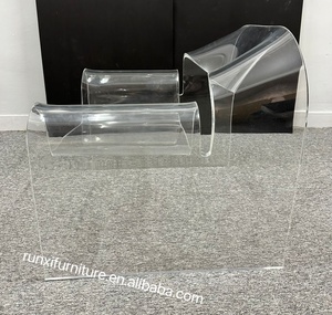 Sedia Moderna da Salotto, Modello Ghost di Cini <span class=keywords><strong>Boeri</strong></span> per Fiam, Sedia per Soggiorno e Uso Esterno in Appartamento - Product Image 5