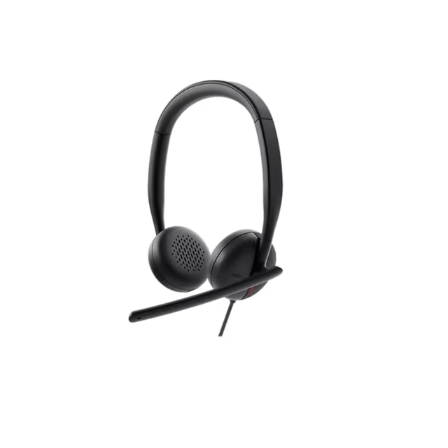 Original Dell Wired Headset - WH3024 with AI Wired Noise Reduction Headphones