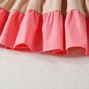 בנות תינוק הקיץ להתלבש כותנה צבע מותאם אישית בלוק אופנה מסיבת ילדים ילדים בנות שמלות ילדים - Product Image 6