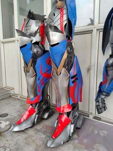 Costume de <span class=keywords><strong>robot</strong></span> <span class=keywords><strong>Optimus</strong></span> Prime pour adultes unisexe, à porter pour Halloween - Design transformable de luxe, fabriqué à la main - Product Image 6