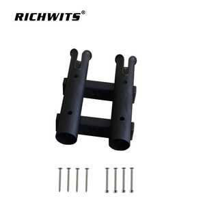 Plastic Fishing Rod Holder Dual Tube Boat <b>Bracket</b> For Marine Sea Fishing Tackle PP Material - Product Image 3