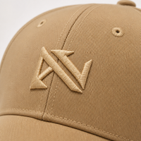 Casquette de baseball brodée 3D avec logo personnalisé, en coton premium, 6 panneaux structurés, prix d'usine en gros, visière sandwich, casquette de sport