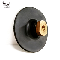 Adaptateur de support flexible super fin en laiton et caoutchouc LITTLE ANT 3" M14 pour meuleuse d'angle – Qualité professionnelle