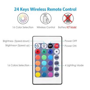 Ma thuật nhà LED Strip Điều khiển <span class=keywords><strong>Wifi</strong></span> RGB/RGBW DC12V <span class=keywords><strong>24V</strong></span> 16 triệu màu sắc âm nhạc hẹn giờ Alexa hỗ trợ điều khiển từ xa - Product Image 4