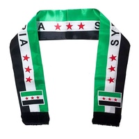 Écharpe Drapeau Liban Syrie Palestine, Écharpe Personnalisée en Soie Satin pour Fan de Football, Foulard Keffiyeh Palestinien de Prière, Châle Tête