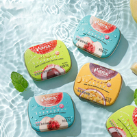 Bonbons à la menthe sans sucre, bonbons durs pressés, comprimés de 16 g, haleine fraîche, menthol naturel, goût sucré