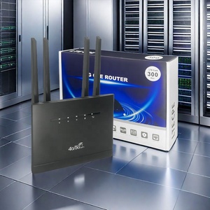 2024 mô hình mới nhất 4 cổng WAN/LAN OEM 4 gam CPE Router với thẻ Sim 2.4 Gam wifi 4 gam Router wifi 4 ăng ten tùy chỉnh Router - Product Image 1