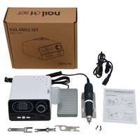 Machine à ongles portable à faible MOQ, qualité professionnelle certifiée CE/FCC/RoHS, micromoteur électrique pour usage en salon