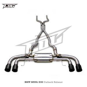Sistema di Scarico Catback in Acciaio Inox da 3 Pollici per <span class=keywords><strong>BMW</strong></span> M550/M550i G30/N63 4.4TT 2019-2025 - Product Image 2