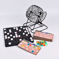Factory Direct 90 boules de bingo comprend des marqueurs de Cage Master Board Family Fun Night Deluxe Bingo Game Set