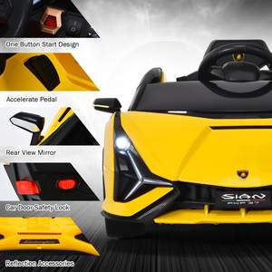 יוקרה באיכות גבוהה בסגנון אירופאי ילדים לרכב על רכב חשמלי 12v פעוט צעצועים לרכב - Product Image 2
