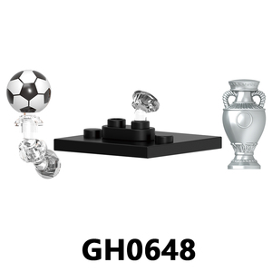 G0183 Jouets de construction éducatifs en plastique pour enfants, personnages célèbres de football, joueurs de football, sportifs, cadeaux pour enfants - Product Image 6