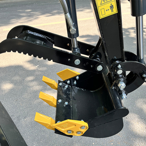 Low Fuel Epa Engine 1.5 Ton Mini Excavator <b>Free</b> Shipping 1 Operating <b>Weight</b> Digger Machine Bagger for Sale High Performance - Product Image 6