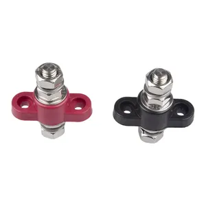 High Quality M10 Double-Head Busbar Battery Terminals for Car Modified Motorhome Yacht-Buspower Distribution Equipment