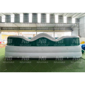 ออกแบบบาร์สระน้ำเป่าลมคุณภาพสูง ผลิตจากวัสดุ PVC ได้รับการรับรองมาตรฐาน CE พร้อมที่นั่งสำหรับ 5-10 คน สำหรับใช้งานกลางแจ้ง - Product Image 6