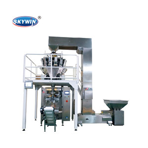 Machine d'emballage verticale automatique à haute vitesse, multi-poids, pour les collations et les biscuits - Product Image 1