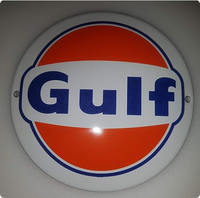 Offre Spéciale : Panneau Mural Décoratif en Métal Émaillé Vintage Personnalisé avec Logo, Robuste et Durable, Impression Sérigraphique CMJN Pleine Couleur