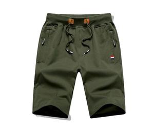 2022 New Arrival Custom Men's Workout Stretch <b>Shorts</b> Elastic Waist <b>Zipper</b> Pockets Breathable Woven Casual Style OEM Wholesale - Product Image 1