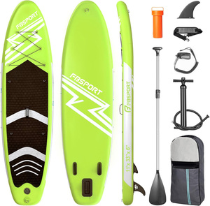 Hisea, fabrication chinoise, planche de stand-up paddle gonflable de haute qualité, tout terrain, 11 pieds, 3,35 m, 335*84*15 cm, 3 ailerons, en stock, à vendre - Product Image 3