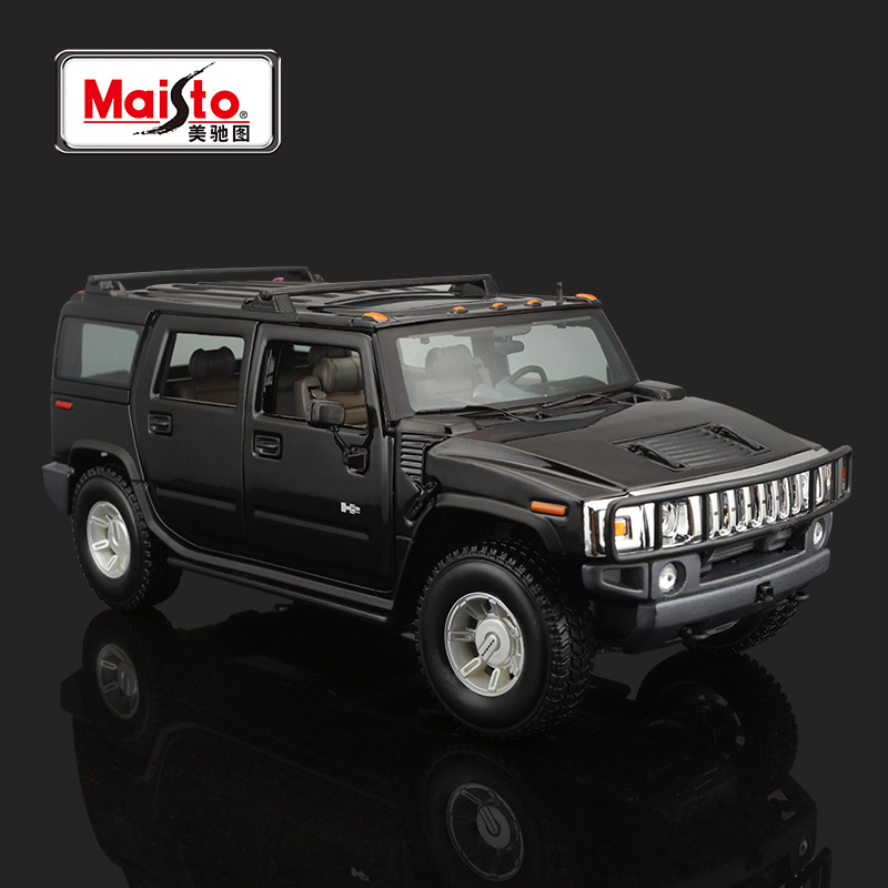 Maisto 1:18 HUMMER H2 Alloy Model - Collectible Diecast Car