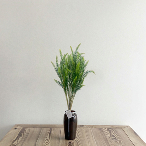 Hierba de helecho verde artificial <span class=keywords><strong>persa</strong></span> para Acción de Gracias Halloween Año Nuevo Decoraciones Bodas Decoración Plantas verdes - Product Image 5
