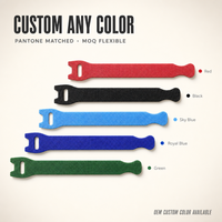 Attache-câble auto-agrippante personnalisable avec logo, réutilisable, en nylon et polyester, multicolore, type T, pour la gestion des câbles, vente en gros
