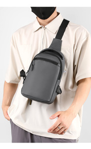 Unisex Travel Crossbody <b>Bags</b> Fanny Pack Chest <b>Bag</b> <b>White</b> Hotsale <b>Small</b> Sling <b>Bag</b> Backpack Daily Use - Product Image 5