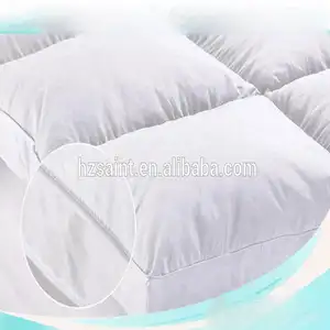 Coussin de luxe en plumes d'oie et duvet pour hôtel ou maison utilisant un surmatelas de lit doux anti-allergie - Product Image 1