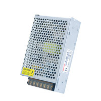 Fuente de Alimentación Conmutada Industrial MWISH S-50-12 50W 12V 4.2A, Carcasa Metálica, para PLC, Sensor, Relé, Gabinete de Control, Automatización
